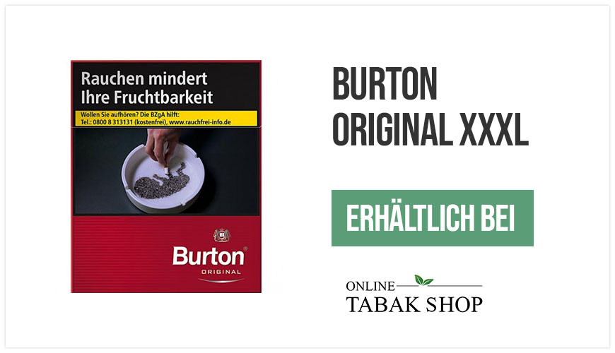 burton original xxxl gratis zigaretten